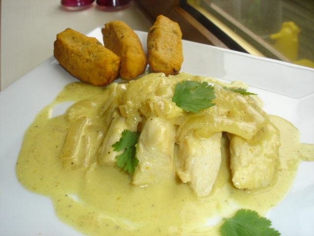un plat sucré - salé