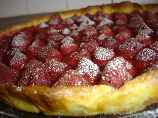 Tarte aux fraises