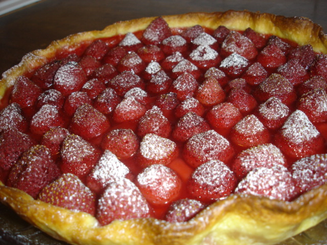 Tarte aux fraises