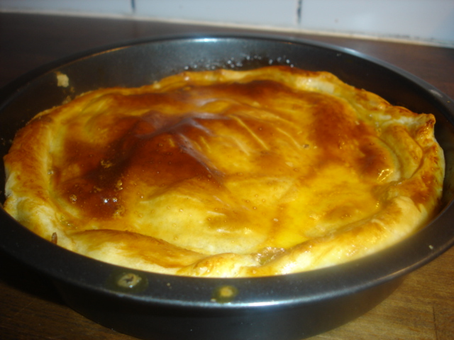 Tatin de navets au caramel de balsamique
