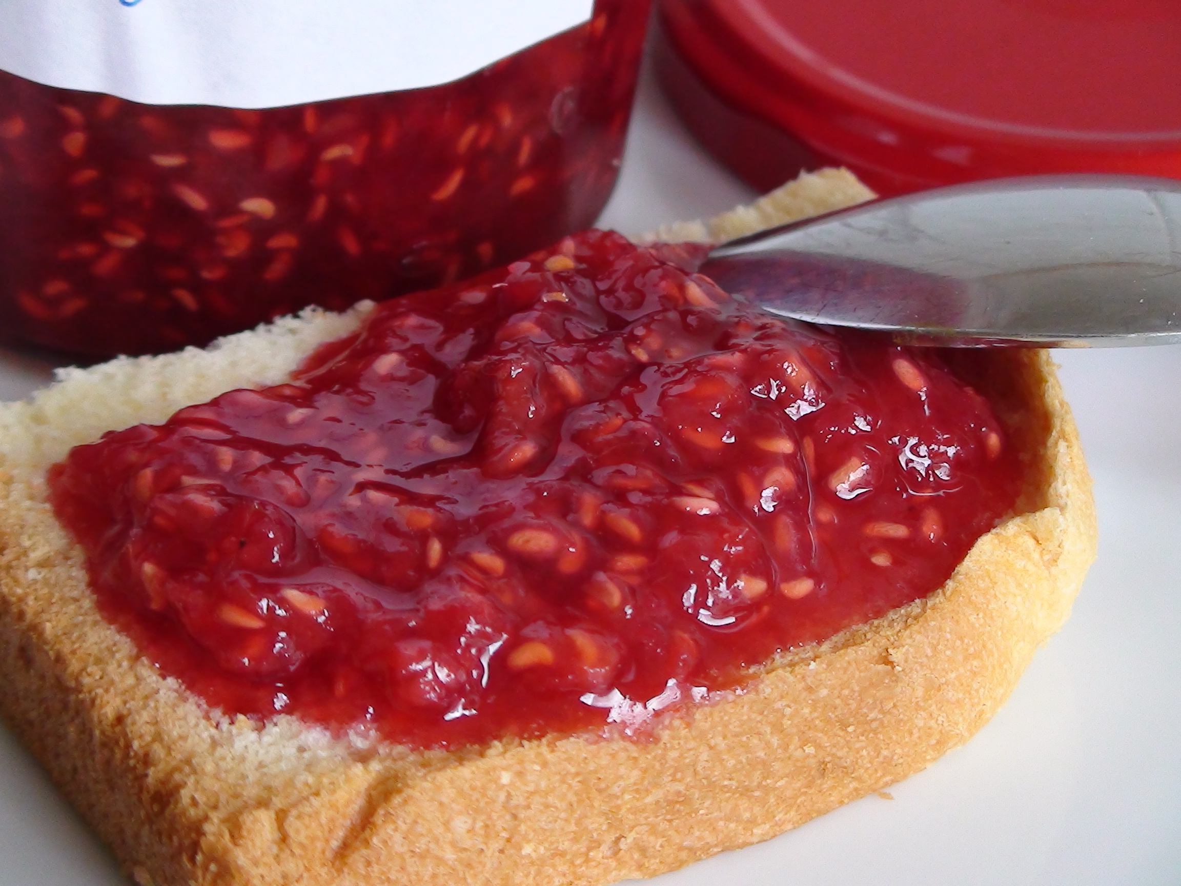 Confiture de framboises