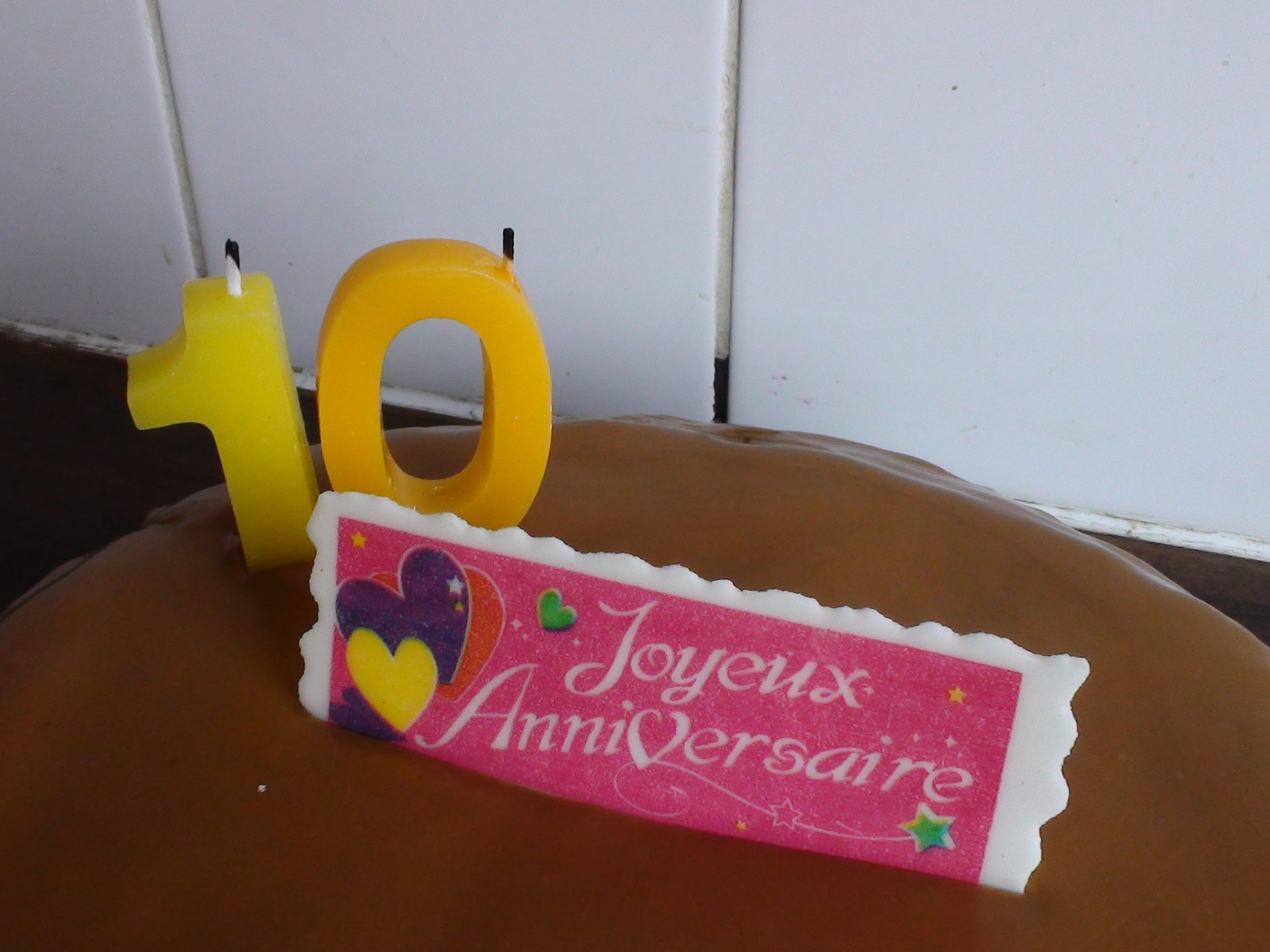 Gâteau au chocolat - crème de speculos