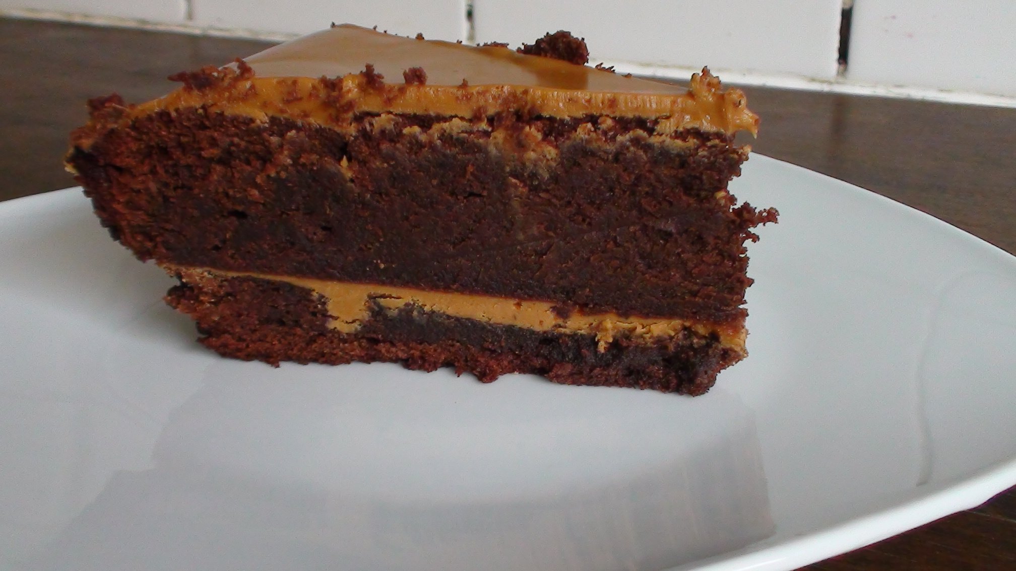 Gâteau au chocolat - crème de speculos