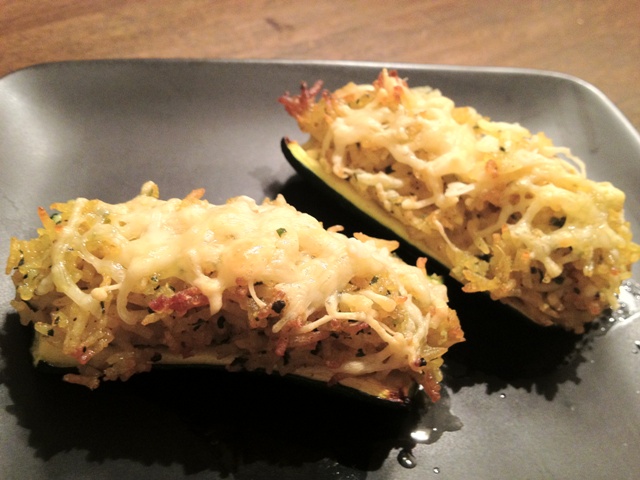 Courgettes farcies à l'indienne