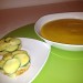 Potage de légumes et croque-courgettes Potage de légumes et croque-courgettes